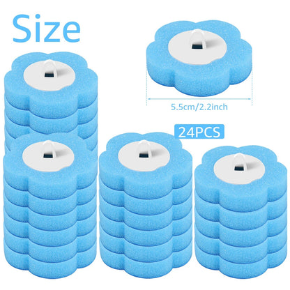 18/36Pcs Toilet Brush With Disposable